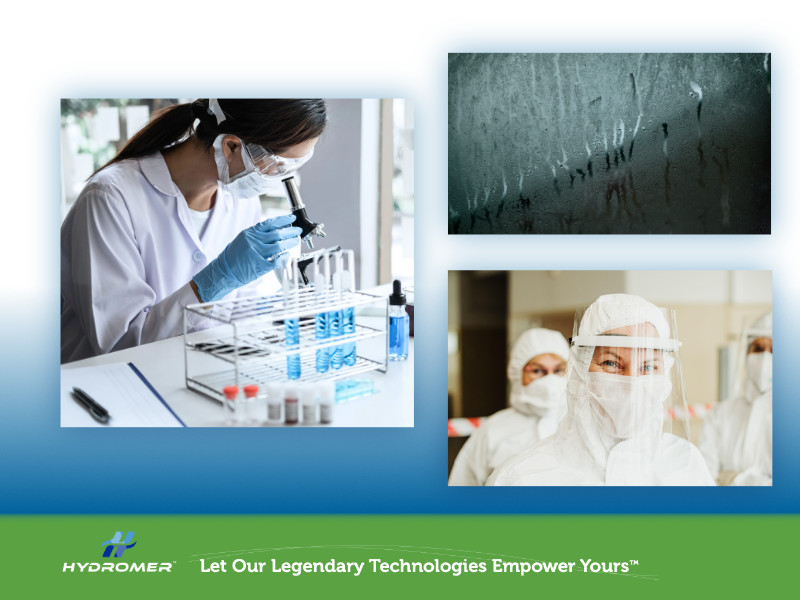 Hydromer offers a wide range of industrial coatings and services, ranging from custom anti-fog and anti-condensation coatings to contract coatings, R&D, and analytical testing. 