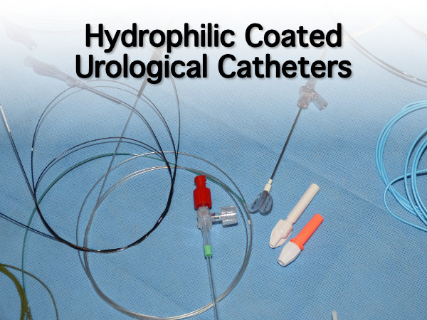 Hydrophilic urological catheters are coated with hydrophilic coatings to reduce friction and improve navigation, etc. 